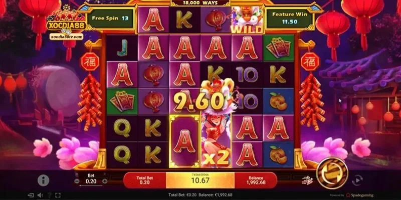 Ưu điểm khi chơi FaCai Chinese New Year tại XocDia88